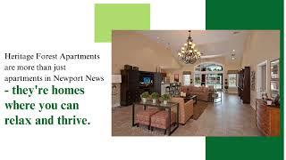 Upscale Living at Heritage Forest Apartments in Newport News | 2-Bedroom Apartments for Rent