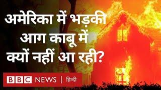 Wildfire: Los Angeles में भड़की आग क्या और विकराल रूप लेने वाली है? (BBC Hindi)