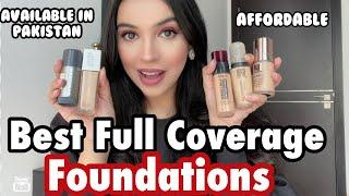 BEST FULL COVERAGE FOUNDATIONS - |Affordable & Easily Available|