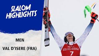 Henrik Kristoffersen takes Slalom win in France as Amiez stumbles | FIS Alpine World Cup 24-25