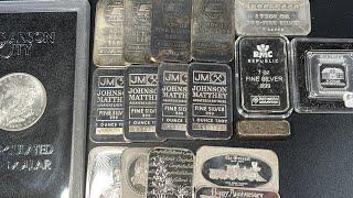 Vintage 1 oz Silver - 20 oz from the LCS - Madison Mint, Engelhard, Johnson Matthey, Geiger & More!