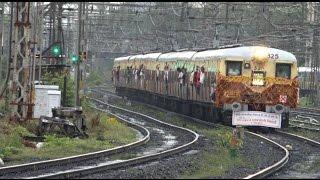 Mumbai's 85 year Old Love Mate Local Train (EMU) Captured on It's Very Last Journey At Dadar !!!!!!!