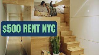 Inside New York's 5 Tiny Apartments For $500