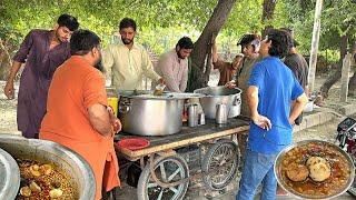 100/- Rs PEOPLE LOVE IT  HARDWORKER YOUNG BOYS | PUNJAB FOOD STREET - CHANA KOFTA BREAKFAST IN PK