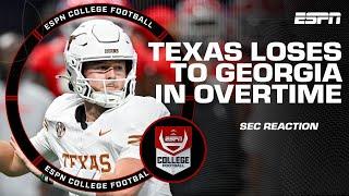 What did we learn about Texas in their loss vs. Georgia? ( @HomeDepot) | The CFB Show