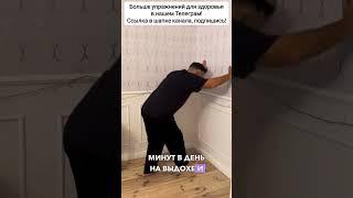 Чудо упражнение от боли в спине#больвспине