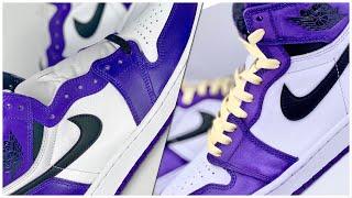 TUTORIAL: HOW TO TURN THE JORDAN 1 COURT PURPLE 2.0 LEATHER INTO SUEDE