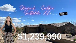 INSIDE $1.2 M North Scottsdale Luxury Home |  Crestone Model Home in Storyrock