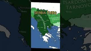 Serbia Now Vs Then #shorts