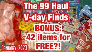 The 99 Haul | 42 Free items | January 2023