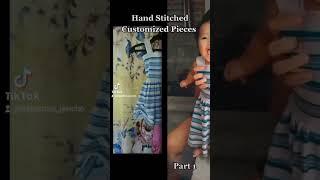 Hand stitched Diy Pieces | #diy #transformation #handstitch #fashion