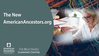 The New AmericanAncestors.org