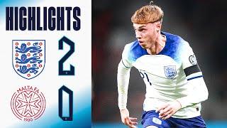 England 2-0 Malta | Three Lions Continue Unbeaten Run At Wembley | Highlights