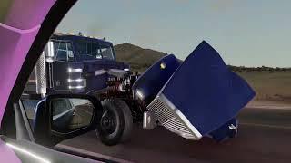 Pickup Truck VS Semi Fatal Crash - BeamNG