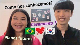 Como nos conhecemos e nosso casamento e planos futuros