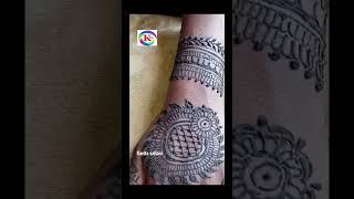 Tikki mehndi design। #mehndi #ytshorts #Mehandi designs #kavita sahani craft creation #short video