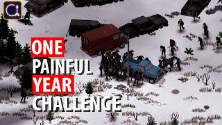 Stunt Driving | One Painful Year Challenge | PROJECT ZOMBOID BUILD 41! | Ep 78