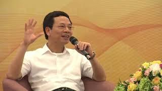 Chủ tịch Viettel Nguyễn Mạnh Hùng chia sẻ tại Tập đoàn Vingroup Phạm Nhật Vượng | VIC