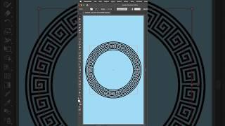 Repeat a Shape Along a Path in Illustrator! #shorts #lwomtutorials