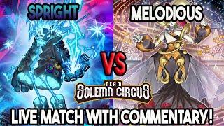 Spright Vs Melodious : Yu-Gi-Oh! Locals Feature Match | Live Duel