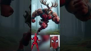 superheroes but muscular deer Marvel & DC-All Characters #marvel #avengers#shorts#robot