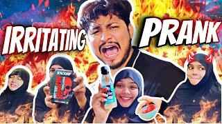 24Hours Irritating Prank On Sufiyan| Aag Aisi Lagayi Mazza Aa Gaya| Sufiyan And Nida