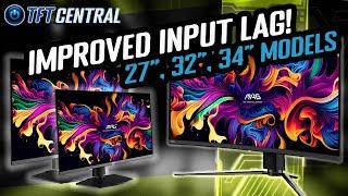 Improved input lag!  The latest MSI QD-OLED monitor firmware updates tested