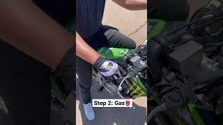 HOW TO WHEELIE A DIRT BIKE IN 3 EASY STEPS #shorts