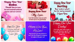 New Year Wishes for Girlfriend | Happy New Year My Love ️ @Bestwishes1