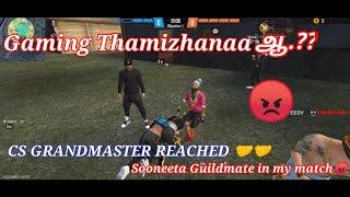 Clash squad Grandmaster Journey || TAMIL Free fire clash squad grandmaster || Full fun || 