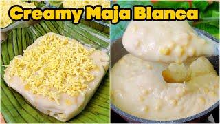 Creamy Maja Blanca | Iwas-palpak at creamy na Maja Blanca! Coconut Pudding Recipe