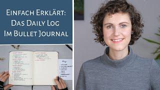 Daily Log im Bullet Journal I Rapid Logging I Einfach erklärt I Deutsch