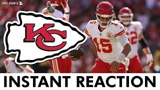 DOMINATION! Chiefs vs. 49ers NFL Week 7 INSTANT REACTION: Patrick Mahomes, Kareem Hunt & Noah Gray