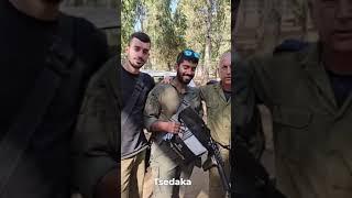 Lebanese Border Soldiers Thank Donors for Yom Kippur Tallitot and Tzitzit