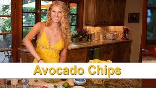 Avocado Chips | How to make | Crispy Baked Avocado Chips Recipe