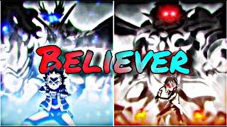 Valt vs Shu [AMV] Believer nightcore | Beyblade Burst God