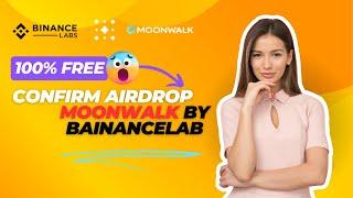 Binance Labs Investment Moonwalk Fitness Airdrop Tutorial | [Free Crypto Airdrop]