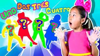 NEW CHARACTERS Uno Dos Tres Cuatro | Kids Song