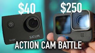 $40 SJCAM VS $250 GoPro Hero 10 | Action Camera Battle!