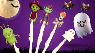 Halloween Finger Family Song | Fun Halloween Songs |  Cocoberry Nursery Rhymes