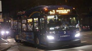 NYCT Bus: 2022 New Flyer XDE40 #9438 on the Bx3 at University Avenue and Fordham Road