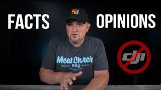 The DJI Ban Effort - Facts vs. Opinions (Final Video)