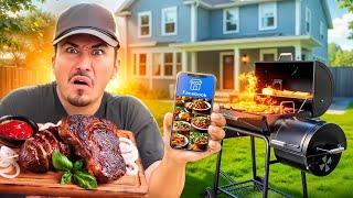 Eating From Facebook Marketplace For 24 Hours... (Inside strangers house)