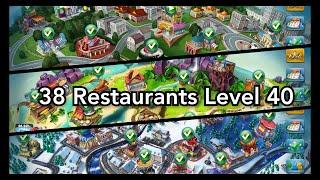 Cooking Fever - Level 40 All Restaurants 20221013