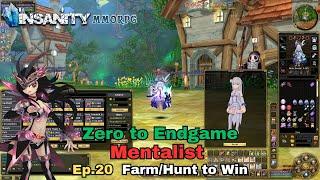 Insanity FlyFF - ZTE Mentalist Series Ep.20 - Farm/Hunt to Win!