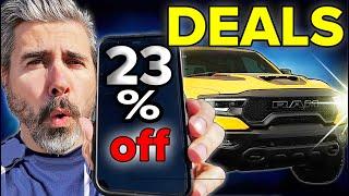 The BEST NEW CAR DEALS TODAY!