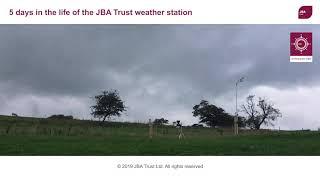 JBA Trust weather station, five-day time lapse