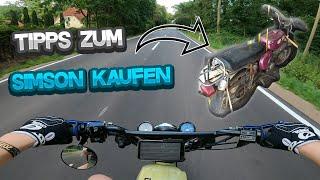 SIMSON KAUFEN: Das ist zu beachten  | Motovlog #45