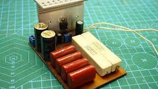 One transistor CLASS "A" power amplifier