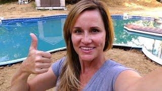 Amy Jo Construction of a NEW Pool *Part 2* | DCTC Puppy Zumi Vlog Video